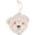 Peluche bruit blanc à suspendre lou beige (8 cm) Avoine+Beige, noir+Marron, noir 6 - vertbaudet enfant 