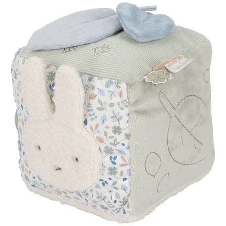 Cube d'activités soft miffy lucky blossom Bleu, gris, beige+Bleu, rose, gris, beige 3 - vertbaudet enfant 