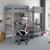 Lit mezzanine avec bureau et chauffeuse pin massif  basile Blanc+Gris 7 - vertbaudet enfant 