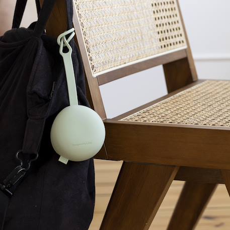Boîte à sucette en silicone difrax lovi Beige+Vert 8 - vertbaudet enfant 