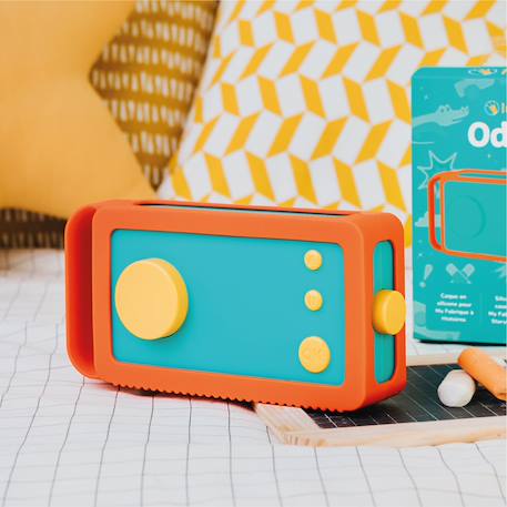 Coque pour Ma Fabrique à Histoires protection officielle en silicone Bleu+Orange+Violet 8 - vertbaudet enfant 