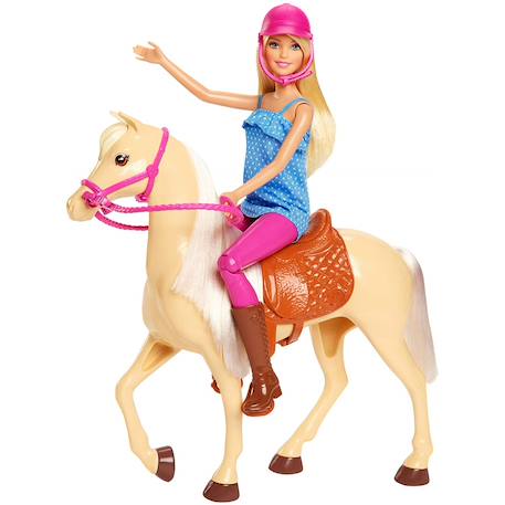 Barbie avec cheval Multicolore 3 - vertbaudet enfant 