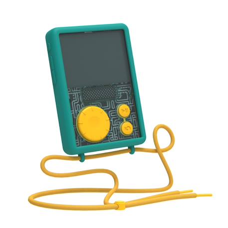 Coque FLAM anti-chocs compatible avec baladeur audio interactif flam Lunii Vert 1 - vertbaudet enfant 