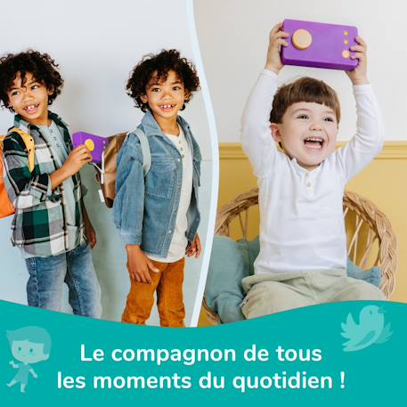 Pack Ma Fabrique à Histoires avec Coque de protection Odile Bleu+Jaune+Vert+Violet 23 - vertbaudet enfant 