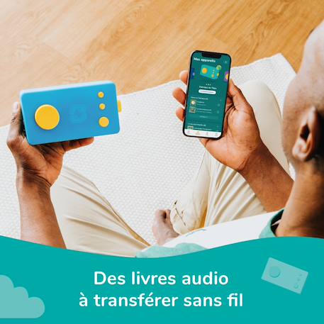 Pack Ma Fabrique à Histoires avec Coque de protection Odile Bleu+Jaune+Vert+Violet 6 - vertbaudet enfant 
