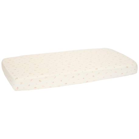 Drap housse lit bébé forest treasures (60 x 120 cm) Blanc, bleu+Blanc, rose+Bleu+Rose 7 - vertbaudet enfant 
