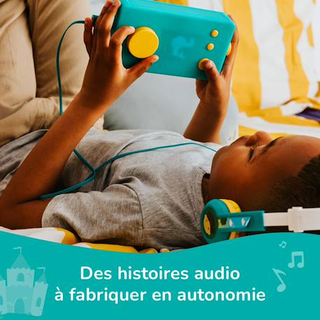 Pack Ma Fabrique à Histoires avec Coque de protection Odile Bleu+Jaune+Vert+Violet 9 - vertbaudet enfant 