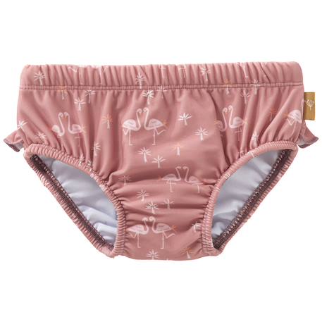 Bébé-Culotte de bain anti-uv flamingo (6-12 mois)