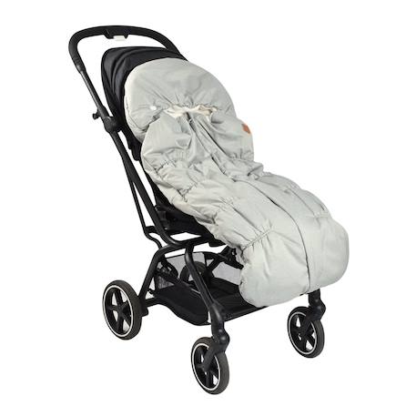 Chancelière universelle pour bébé 6-24 mois Gris chiné+Terracotta 2 - vertbaudet enfant 
