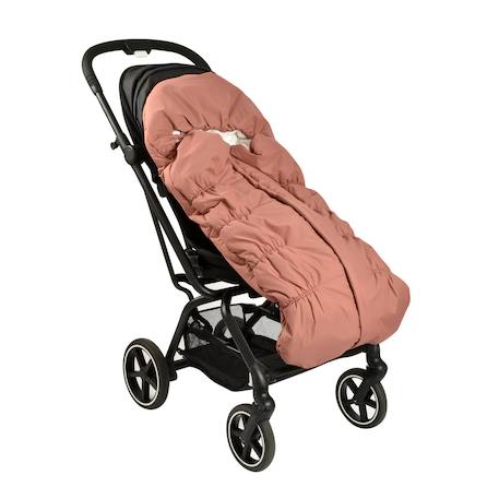 Chancelière universelle pour bébé 6-24 mois Gris chiné+Terracotta 8 - vertbaudet enfant 