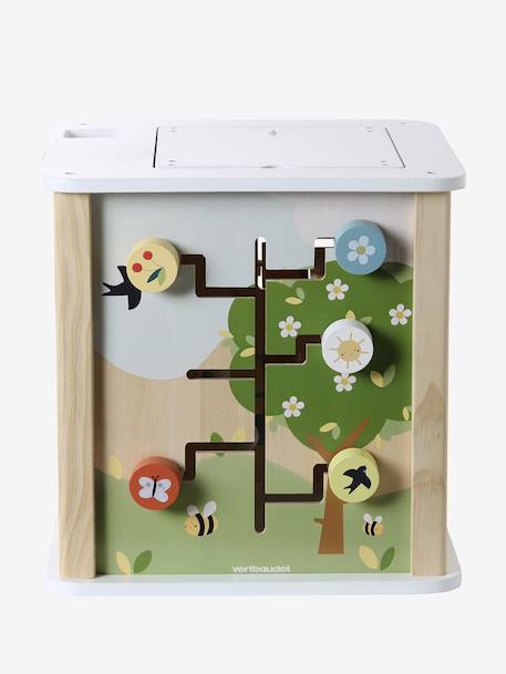 Cube d’activités avec boulier en bois FSC® 4 Saisons 4 - vertbaudet enfant 