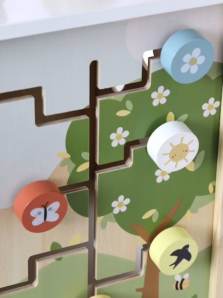 Cube d’activités avec boulier en bois FSC® 4 Saisons 11 - vertbaudet enfant 