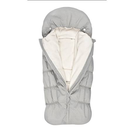 Chancelière universelle pour bébé 6-24 mois Gris chiné+Terracotta 3 - vertbaudet enfant 