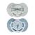 Lot de 2 sucettes dynamique lovi botanic Bleu+Rose 1 - vertbaudet enfant 