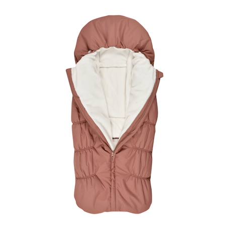Chancelière universelle pour bébé 6-24 mois Gris chiné+Terracotta 9 - vertbaudet enfant 