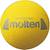 Ballon de volley en caoutchouc Jaune 1 - vertbaudet enfant 
