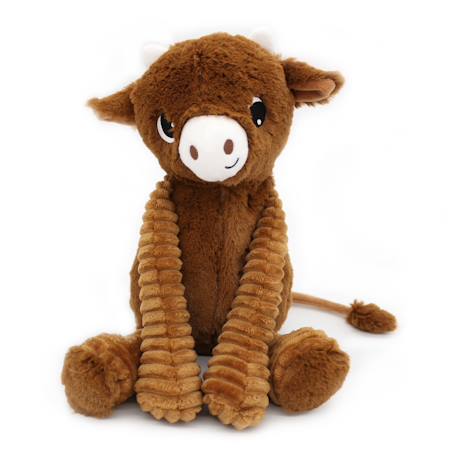 Peluche vache maman et son bébé marron Marron 4 - vertbaudet enfant 