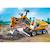 Action heroes pelleteuse mécanique avec ouvrier et accessoires 71749 Multicolore 3 - vertbaudet enfant 