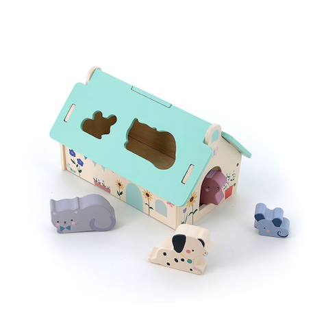 Mini ferme des formes Beige 2 - vertbaudet enfant 