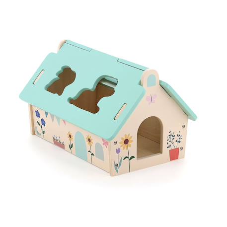 Mini ferme des formes Beige 6 - vertbaudet enfant 