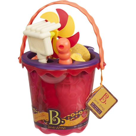 Set de plage rouge Rouge 1 - vertbaudet enfant 
