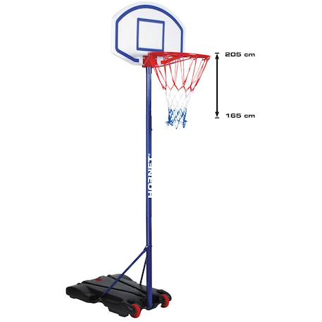 Panier de basket-ball hornet 165 - 205 cm Multicolore 1 - vertbaudet enfant 