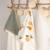 Ma première cape de bain en coton et bambou clem Clem, orange, vert 6 - vertbaudet enfant 