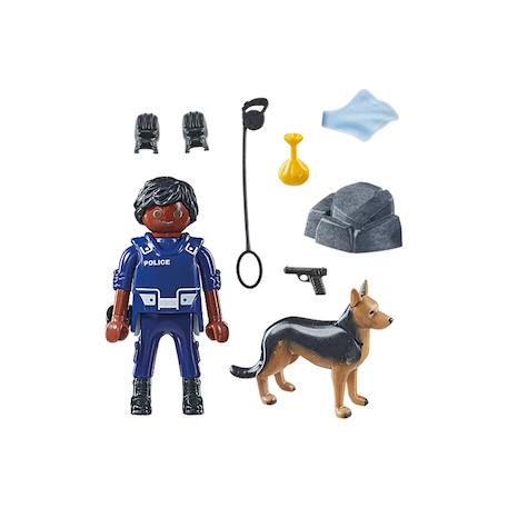 Special plus policier avec chien de recherche 71162 Multicolore 3 - vertbaudet enfant 