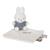 Doudou plat  miffy - fluffy Bleu et blanc+Rose 1 - vertbaudet enfant 