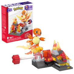 Jouet-Jeux d'imagination-Coffret à construire pokémon danse flammes de salamèche