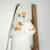 Ma première cape de bain en coton et bambou clem Clem, orange, vert 3 - vertbaudet enfant 