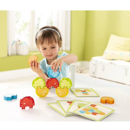 Eléphants cascadeurs Orange 2 - vertbaudet enfant 