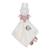 Doudou plat  miffy - fluffy Bleu et blanc+Rose 8 - vertbaudet enfant 