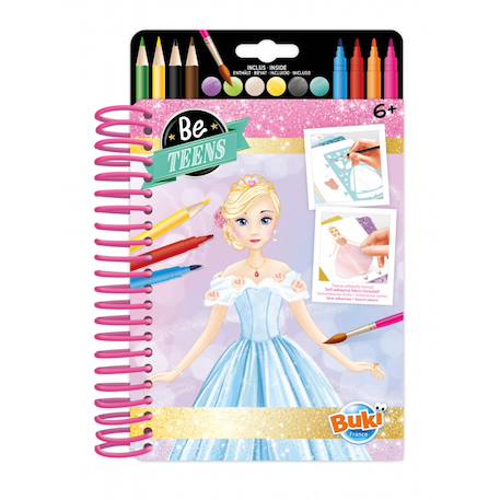 Carnet de mode - tenues de princesse Rose 1 - vertbaudet enfant 