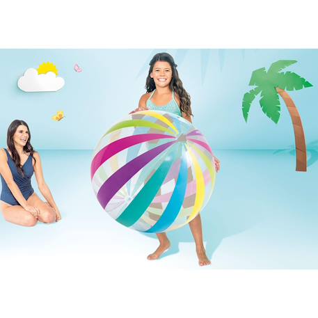 Ballon de plage Multicolore 6 - vertbaudet enfant 