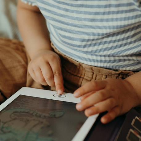 Kidydraw-mini tablette à dessin Bleu 6 - vertbaudet enfant 