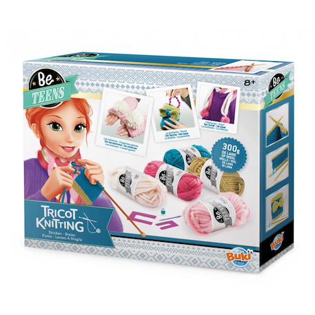Kit créatif - tricot Bleu 1 - vertbaudet enfant 