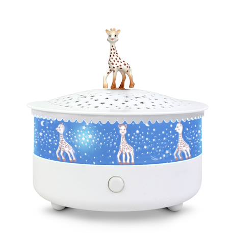 Veilleuse projecteur d'étoiles sophie la girafe Blanc 1 - vertbaudet enfant 