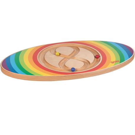Planche d'équilibre en bois labirinto Beige 1 - vertbaudet enfant 