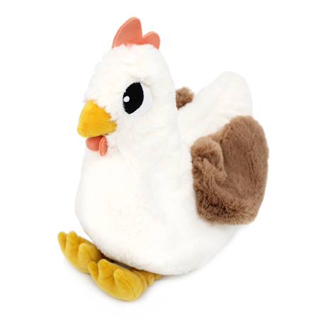 Peluche poule maman et son bébé Blanc 5 - vertbaudet enfant 
