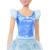 Cendrillon articulée avec tenue scintillante et accessoires Bleu 4 - vertbaudet enfant 