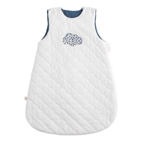 Gigoteuse bébé naissance en coton brodée - petit nuage Beige 1 - vertbaudet enfant 