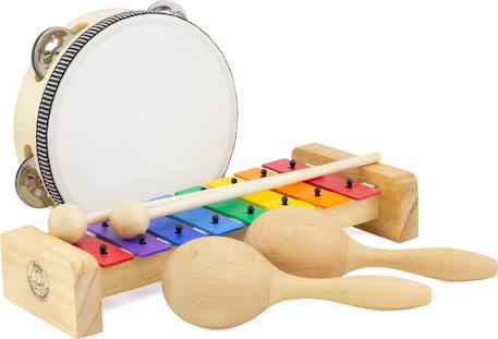 Set musical 3 instruments Beige 2 - vertbaudet enfant 
