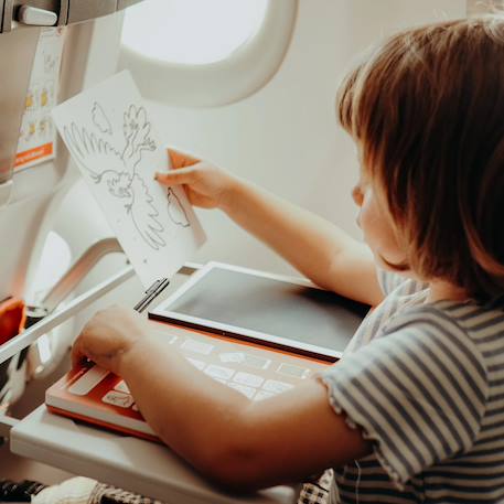 Kidydraw-mini tablette à dessin Rouge 5 - vertbaudet enfant 