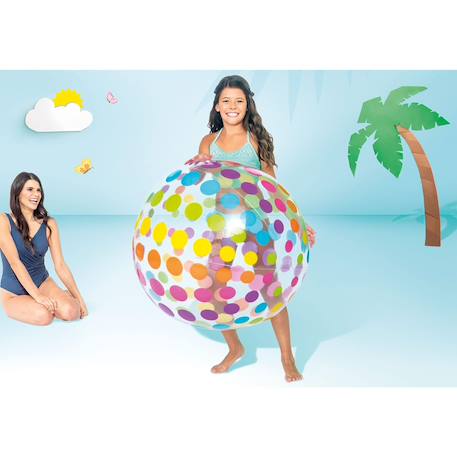 Ballon de plage Multicolore 3 - vertbaudet enfant 