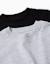 Pack 2 t-shirts en coton Blanc+Bleu foncé+Noir+Rouge 11 - vertbaudet enfant 