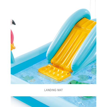 Piscine centre de jeux jungle aventure Bleu 3 - vertbaudet enfant 