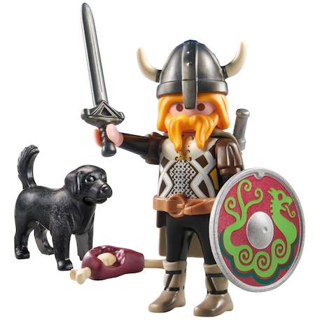 Viking avec son chien, bouclier, casque et armes 71755 Multicolore 3 - vertbaudet enfant 