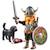 Viking avec son chien, bouclier, casque et armes 71755 Multicolore 3 - vertbaudet enfant 