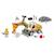 Action heroes pelleteuse mécanique avec ouvrier et accessoires 71749 Multicolore 5 - vertbaudet enfant 